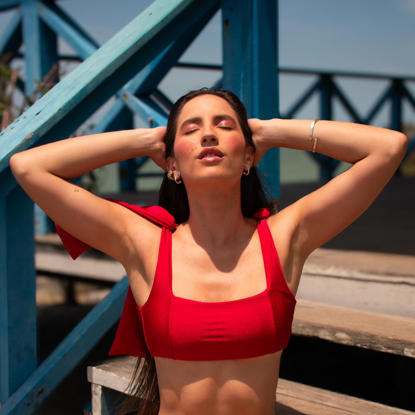 Top Dolce Vita Rojo 40%OFF