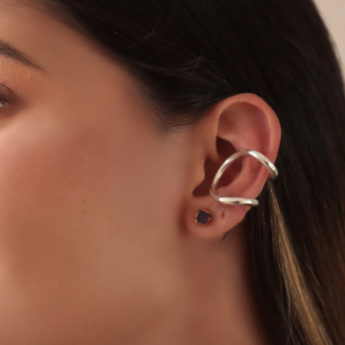 Earcuff/Anillo Las Olas