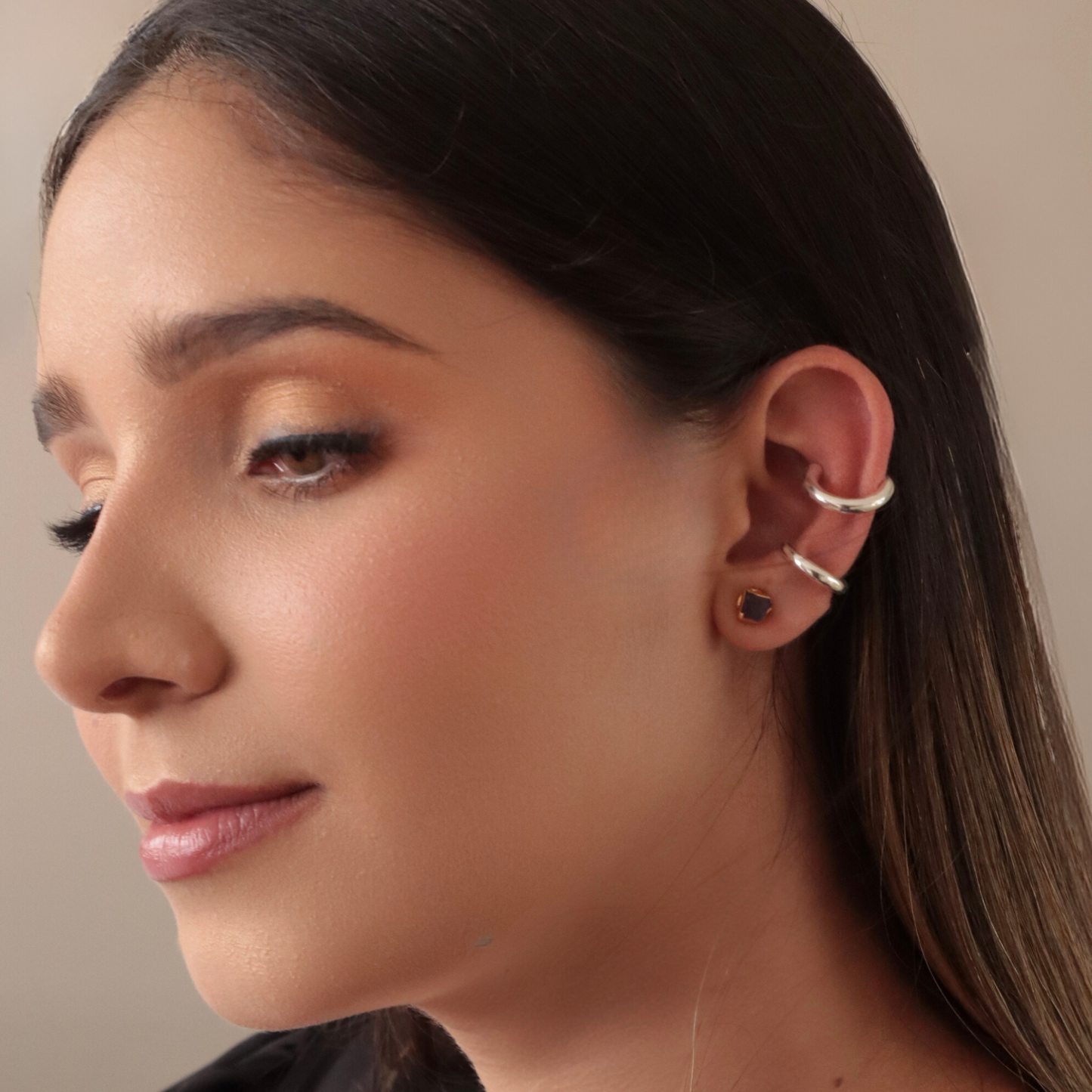 Earcuff/Anillo Las Olas