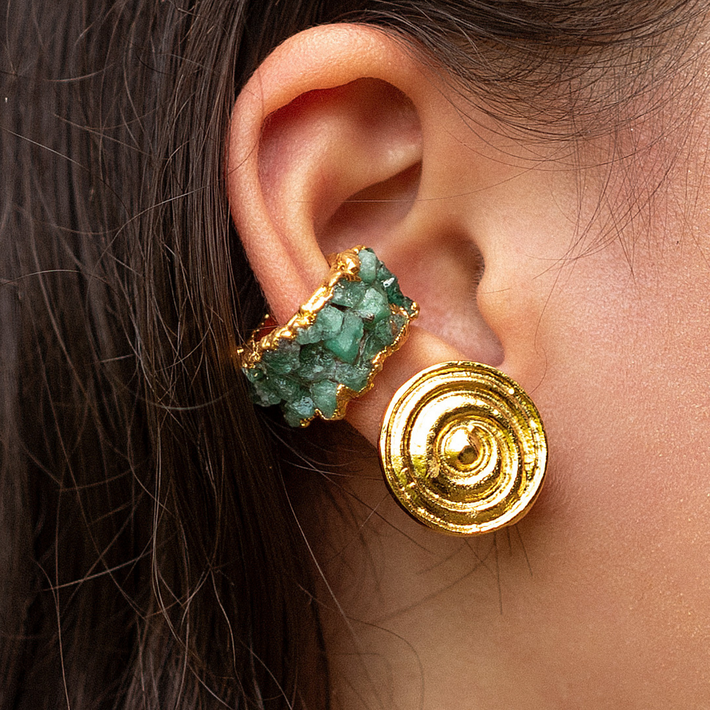 Earcuff Esmeraldas Chunky Joy