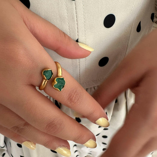 Anillo Esmeraldas Joy Joy